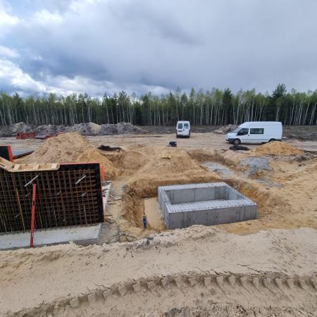 Schron na poligonie wojskowym 